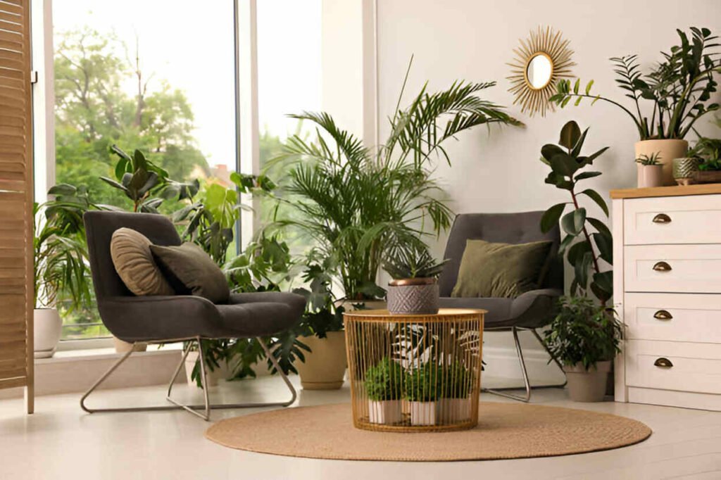 health benefits of houseplants