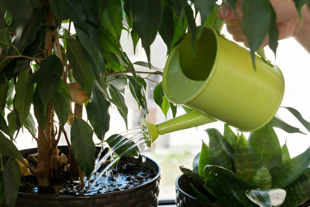 excess water for plants